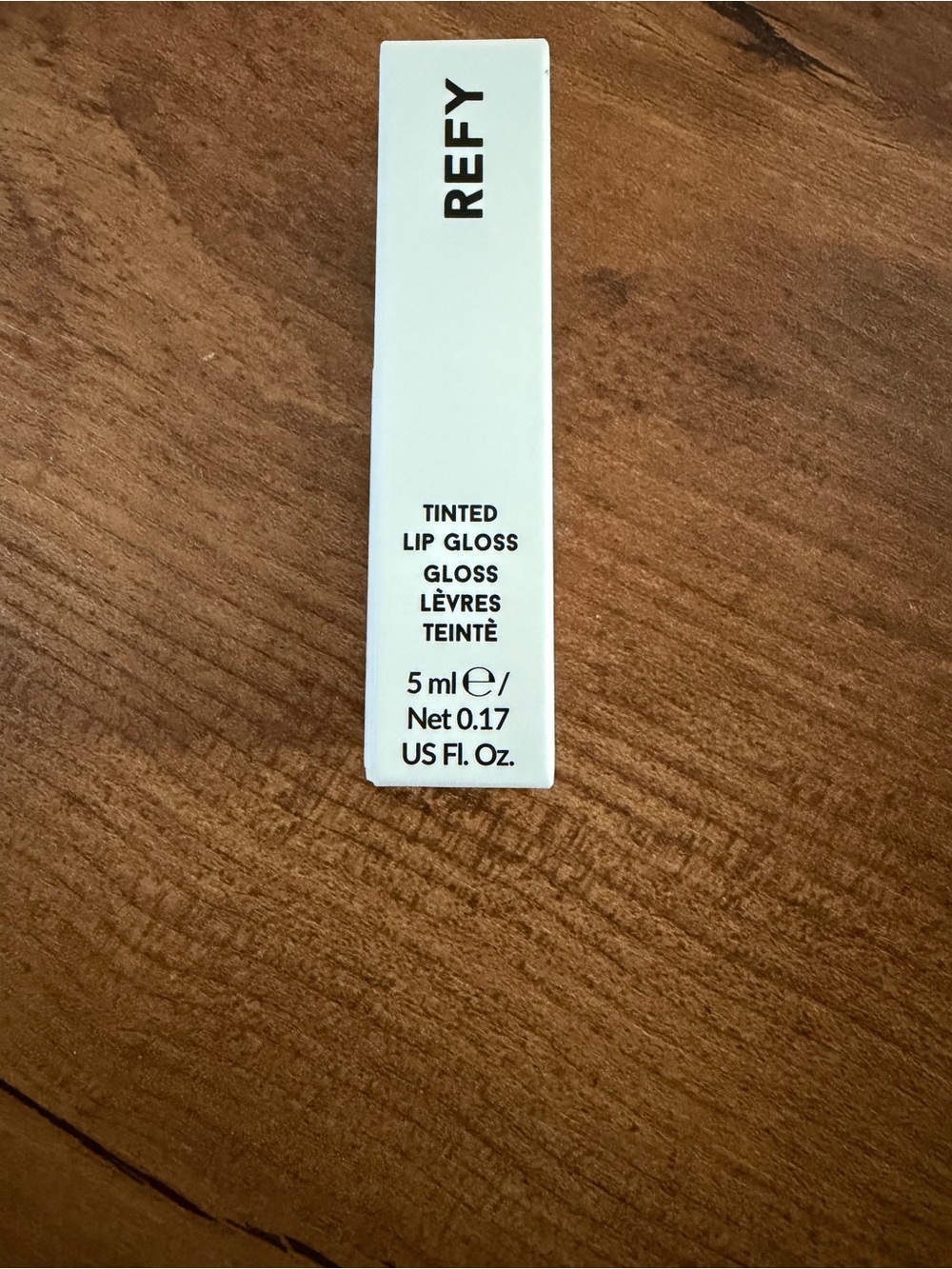 REFY Tinted Lip Gloss in Rosewood, Mini Size BNIB! - Picture 4 of 5